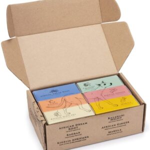 Africanis Botanical Luxury African Soap Gift Set 6 x 120g