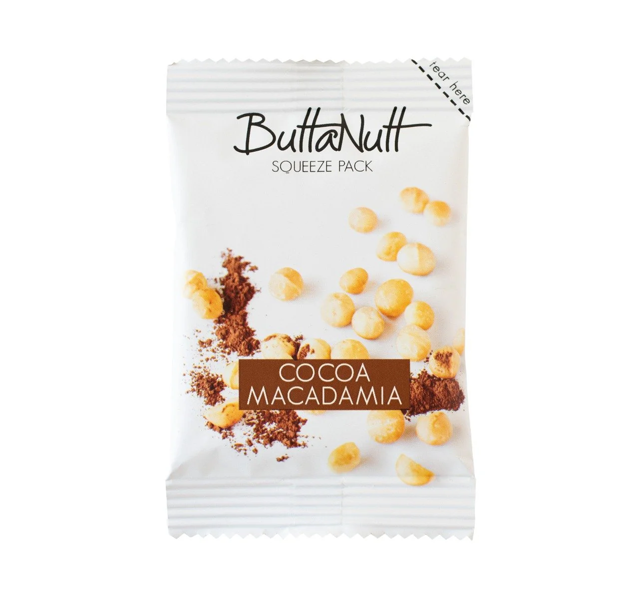 ButtaNutt Cocoa Macadamia Nut Butter Sachet 32g