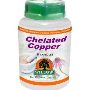 Willow Chelated Copper 60Caps