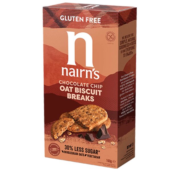Nairns Biscuits Chocolate Chip 160g