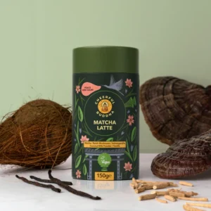 Cheerful Buddha Matcha Latte
