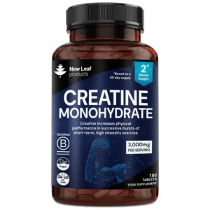 New Leaf Creatine Monohydrate 180 Tablets