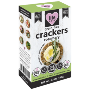 Life Bake Grain-Free Crackers Rosemary