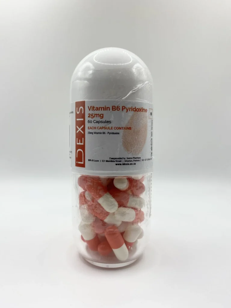 Idexis Vitamin B6 25mg 60 Capsules