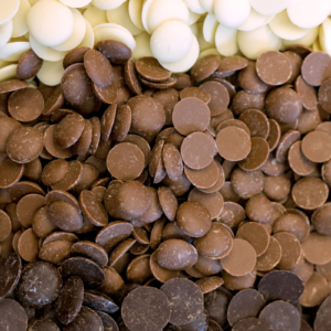 Roasted & Raw Chocolate Discs 200g