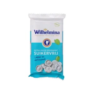 Wilhelmina Peppermint vegan sugar free 3x37g
