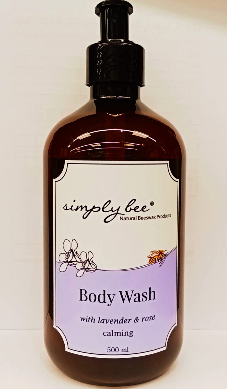 Simply Bee Body Wash Lavender & Rose 500ml
