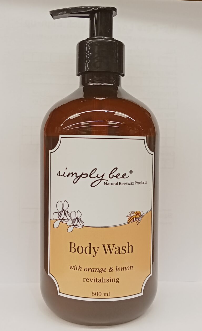 Simply Bee Body Wash Orange & Lemon 500ml