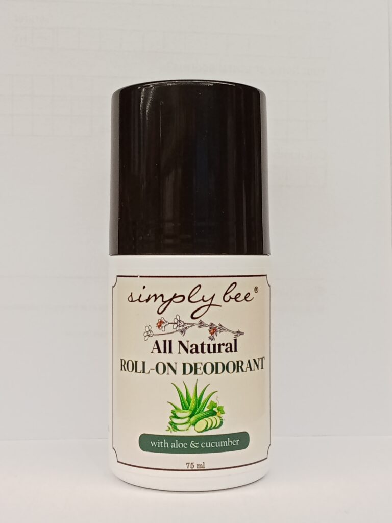 Simply Bee All-Natural Roll-On Deodorant Cucumber 75ml