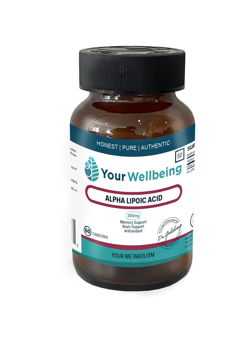 Your Wellbeing Alpha Lipoic Acid 60 Capsules