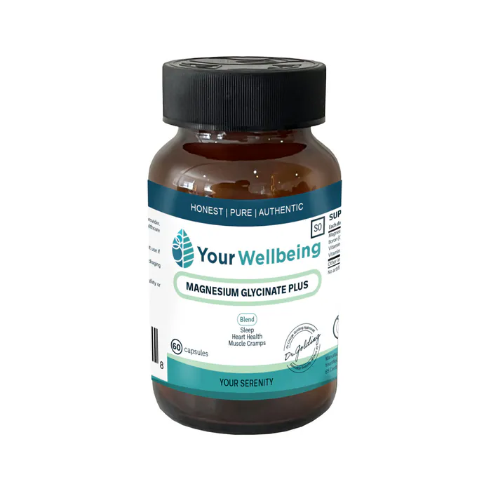 Your Wellbeing Magnesium Glycinate Plus 60 Capsules